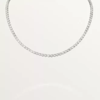 Essential Lines Necklace – Platinum, Diamonds – Cartier