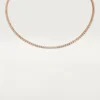 Essential Lines Necklace – Rose Gold, Diamonds – Cartier