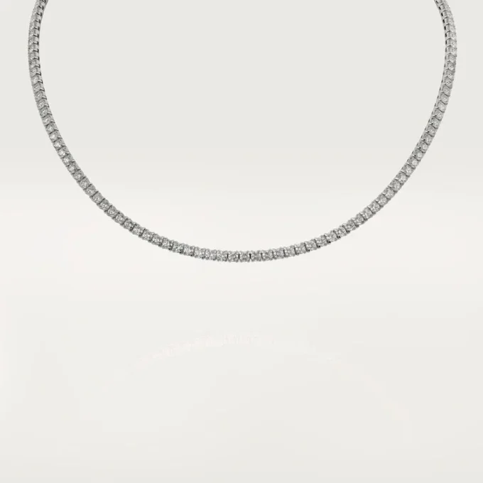 Essential Lines Necklace – White Gold, Diamonds – Cartier