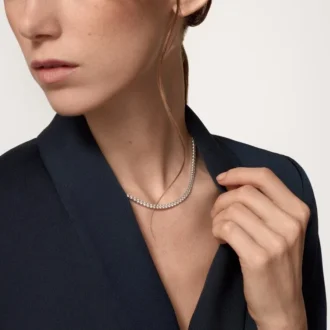 Essential Lines Necklace – White Gold, Diamonds – Cartier