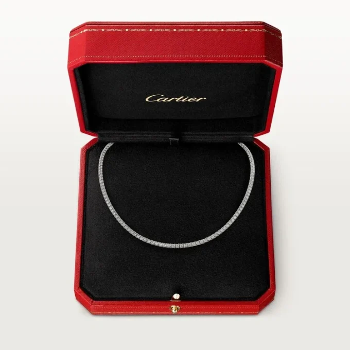 Essential Lines Necklace – White Gold, Diamonds – Cartier