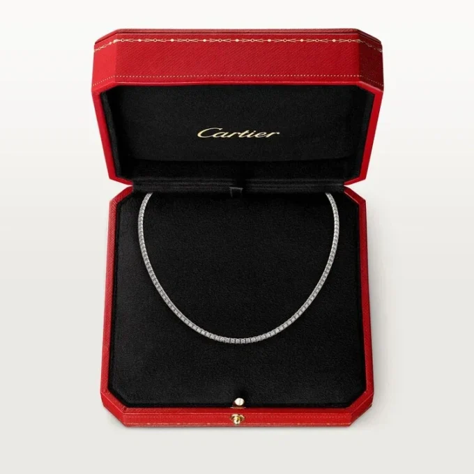 Essential Lines Necklace – White Gold, Diamonds – Cartier