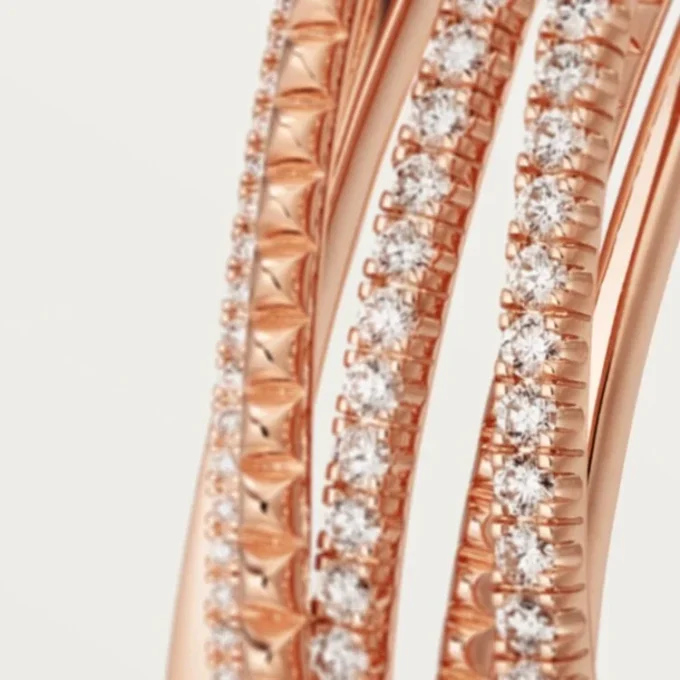Etincelle De Cartier Bracelet, Half-Paved Etincelle De Cartier Bracelet, Half-Paved
