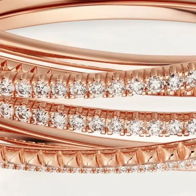 Etincelle De Cartier Bracelet, Half-Paved Etincelle De Cartier Bracelet, Half-Paved