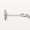 Etincelle De Cartier Earrings, Medium Model – White Gold, Diamonds – Cartier