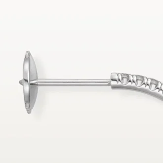 Etincelle De Cartier Earrings, Medium Model – White Gold, Diamonds – Cartier