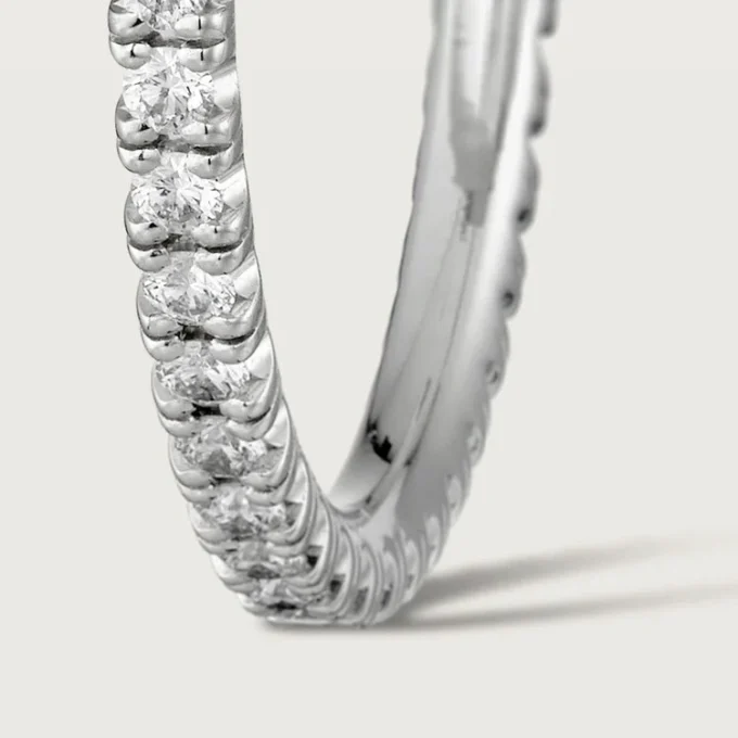 Etincelle De Cartier Earrings, Medium Model – White Gold, Diamonds – Cartier