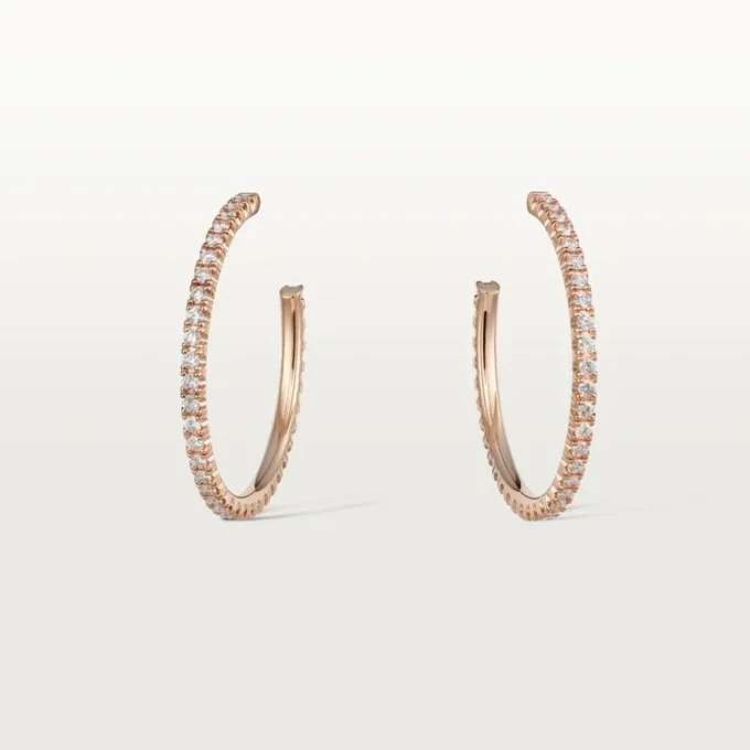 Etincelle De Cartier Earrings – Pink Gold, Diamonds – Cartier