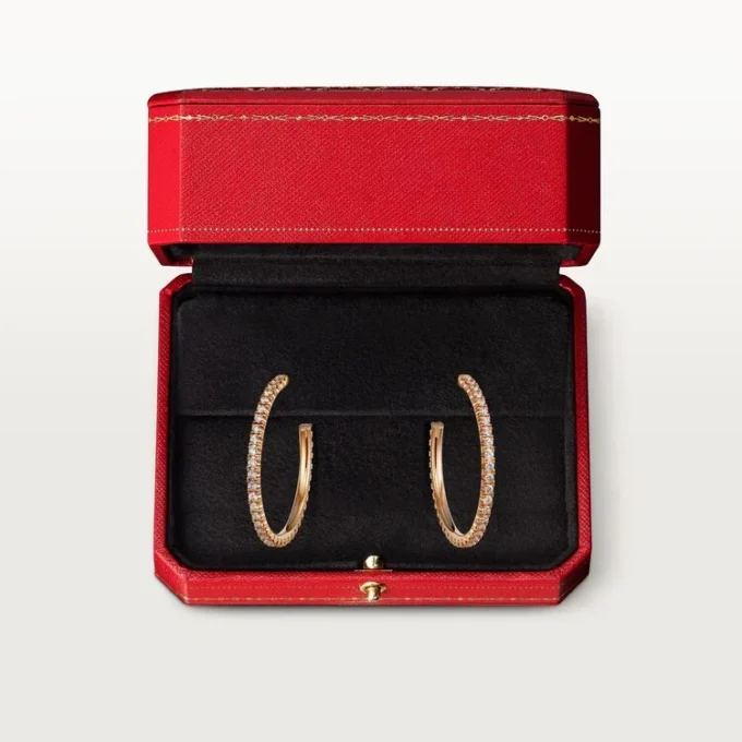 Etincelle De Cartier Earrings – Pink Gold, Diamonds – Cartier