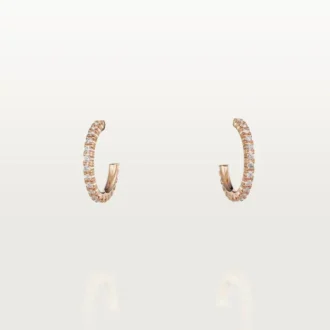 Etincelle De Cartier Earrings – Rose Gold, Diamonds – Cartier