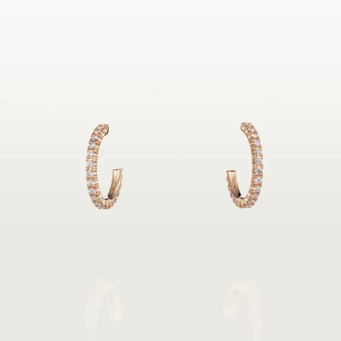 Etincelle De Cartier Earrings – Rose Gold, Diamonds – Cartier