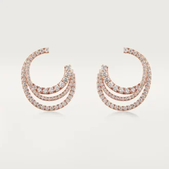 Etincelle De Cartier Earrings – Rose Gold, Diamonds – Cartier