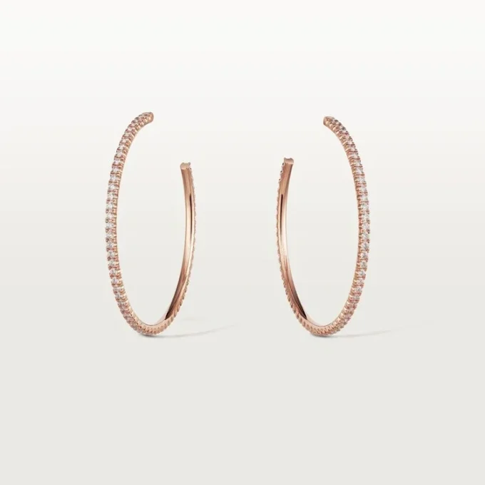 Etincelle De Cartier Earrings – Rose Gold, Diamonds – Cartier