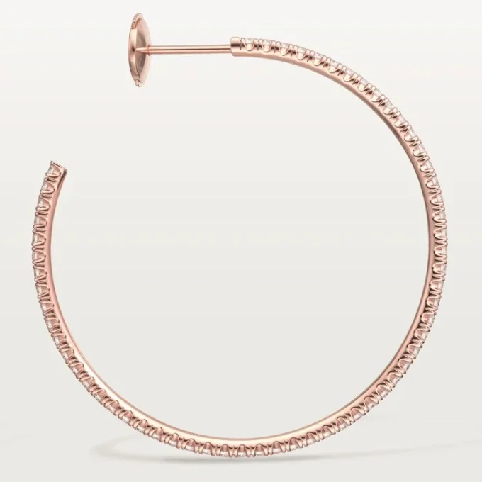 Etincelle De Cartier Earrings – Rose Gold, Diamonds – Cartier