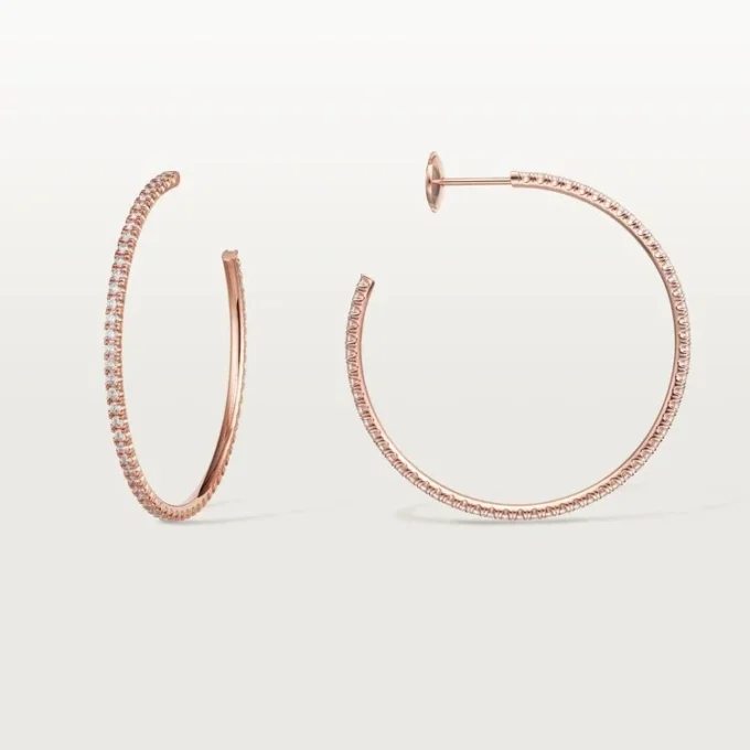 Etincelle De Cartier Earrings – Rose Gold, Diamonds – Cartier