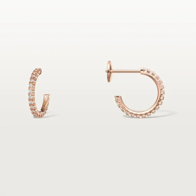 Etincelle De Cartier Earrings – Rose Gold, Diamonds – Cartier