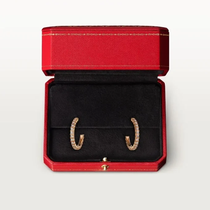 Etincelle De Cartier Earrings – Rose Gold, Diamonds – Cartier