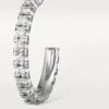 Etincelle De Cartier Earrings, Small Model – White Gold, Diamonds – Cartier