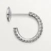 Etincelle De Cartier Earrings, Small Model – White Gold, Diamonds – Cartier