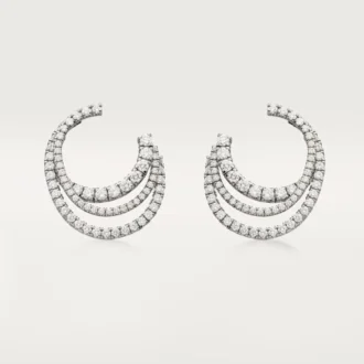 Etincelle De Cartier Earrings – White Gold, Diamonds – Cartier