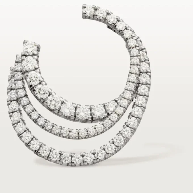 Etincelle De Cartier Earrings – White Gold, Diamonds – Cartier