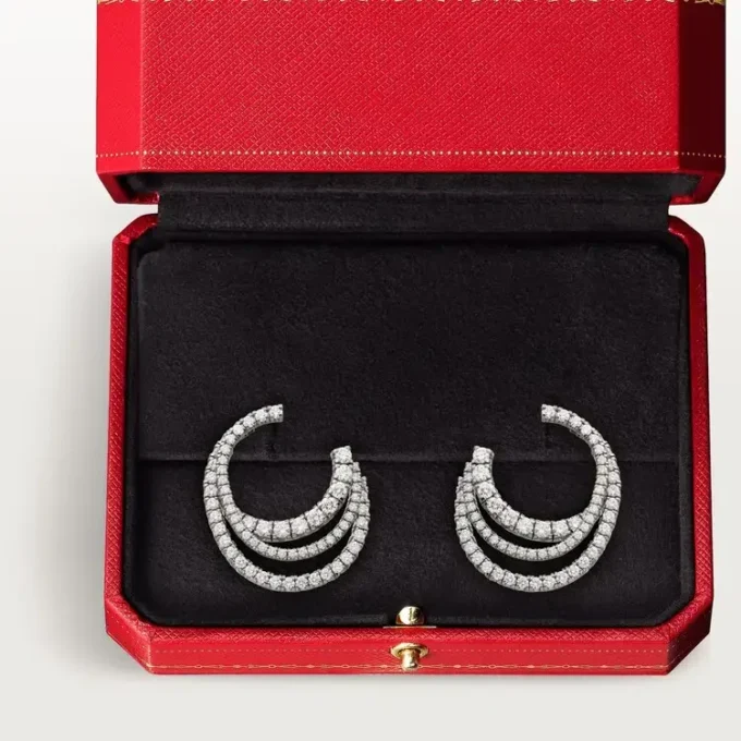 Etincelle De Cartier Earrings – White Gold, Diamonds – Cartier