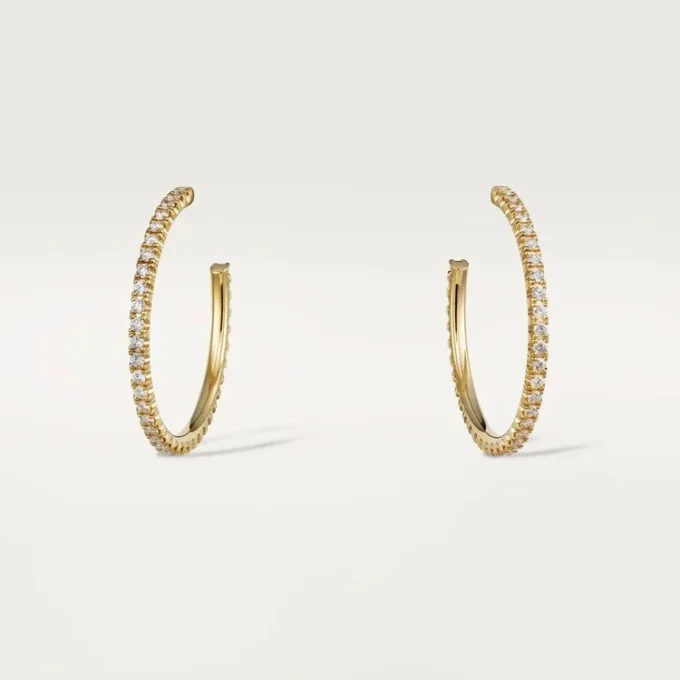 Etincelle De Cartier Earrings – Yellow Gold, Diamonds – Cartier