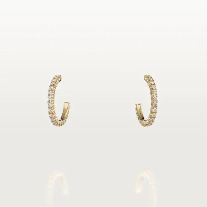 Etincelle De Cartier Earrings – Yellow Gold, Diamonds – Cartier