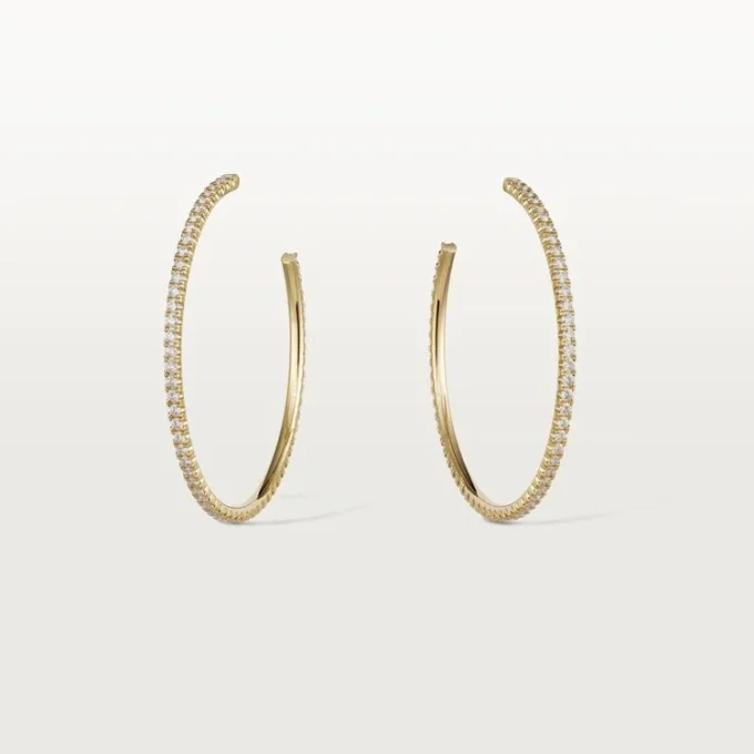 Etincelle De Cartier Earrings – Yellow Gold, Diamonds – Cartier