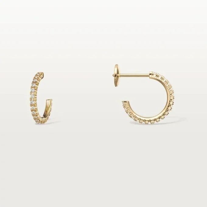 Etincelle De Cartier Earrings – Yellow Gold, Diamonds – Cartier