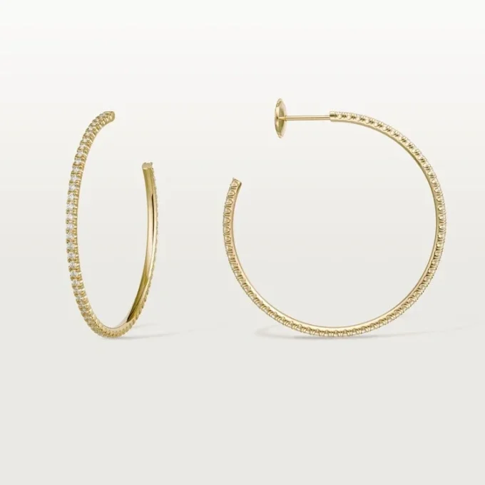 Etincelle De Cartier Earrings – Yellow Gold, Diamonds – Cartier