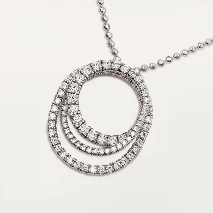Etincelle De Cartier Necklace – White Gold, Diamonds – Cartier Etincelle De Cartier Necklace – White Gold, Diamonds – Cartier