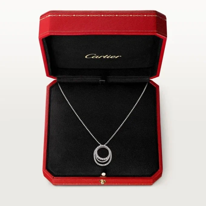 Etincelle De Cartier Necklace – White Gold, Diamonds – Cartier Etincelle De Cartier Necklace – White Gold, Diamonds – Cartier