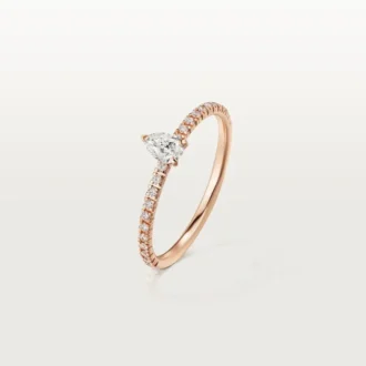 Etincelle De Cartier Ring – Pink Gold, Diamonds – Cartier Etincelle De Cartier Ring – Pink Gold, Diamonds – Cartier