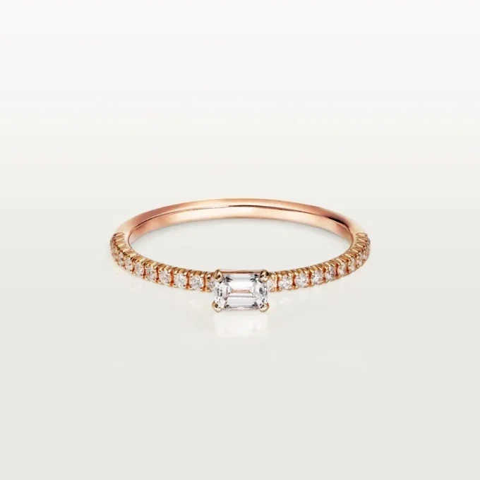 Etincelle De Cartier Ring – Pink Gold, Diamonds – Cartier Etincelle De Cartier Ring – Pink Gold, Diamonds – Cartier