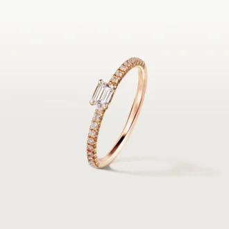 Etincelle De Cartier Ring – Pink Gold, Diamonds – Cartier Etincelle De Cartier Ring – Pink Gold, Diamonds – Cartier