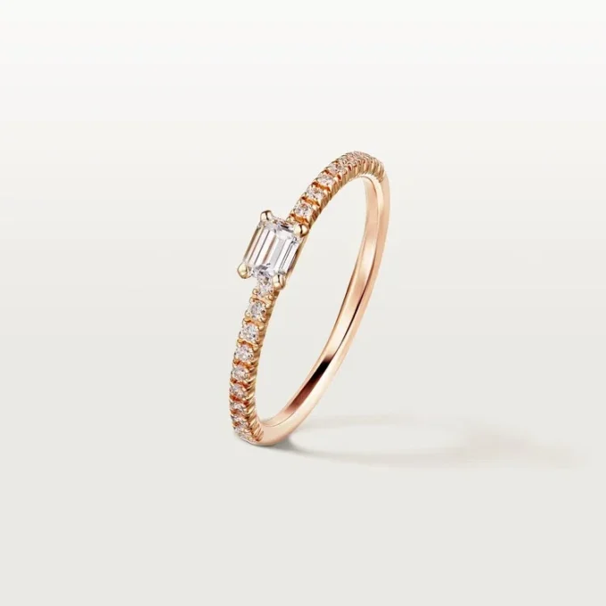 Etincelle De Cartier Ring – Pink Gold, Diamonds – Cartier Etincelle De Cartier Ring – Pink Gold, Diamonds – Cartier