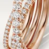 Etincelle De Cartier Ring – Pink Gold, Diamonds – Cartier Etincelle De Cartier Ring – Pink Gold, Diamonds – Cartier