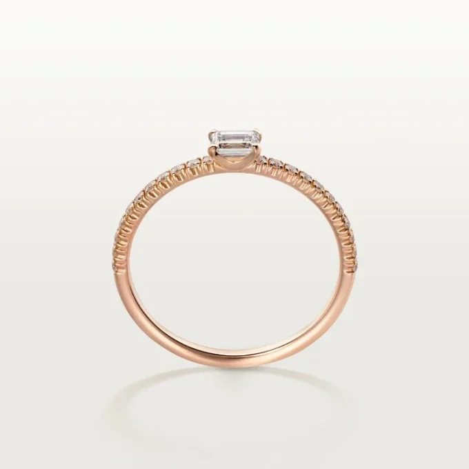 Etincelle De Cartier Ring – Pink Gold, Diamonds – Cartier Etincelle De Cartier Ring – Pink Gold, Diamonds – Cartier