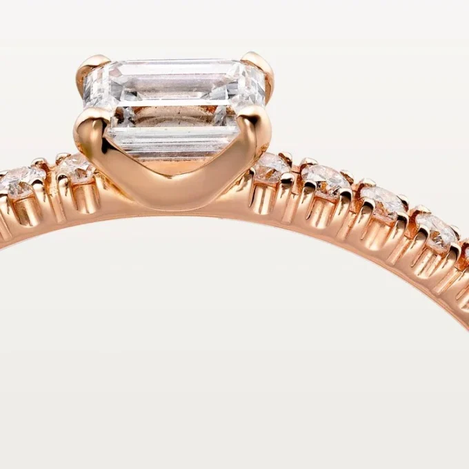 Etincelle De Cartier Ring – Pink Gold, Diamonds – Cartier Etincelle De Cartier Ring – Pink Gold, Diamonds – Cartier