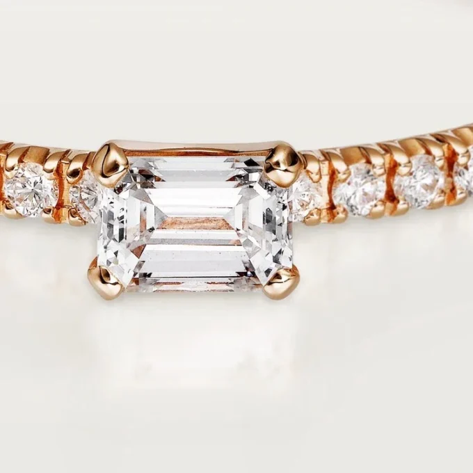 Etincelle De Cartier Ring – Pink Gold, Diamonds – Cartier Etincelle De Cartier Ring – Pink Gold, Diamonds – Cartier