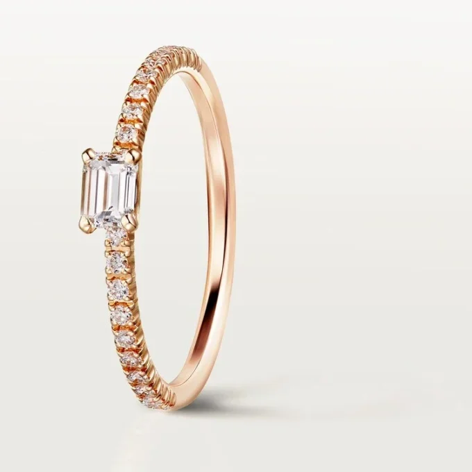 Etincelle De Cartier Ring – Pink Gold, Diamonds – Cartier Etincelle De Cartier Ring – Pink Gold, Diamonds – Cartier