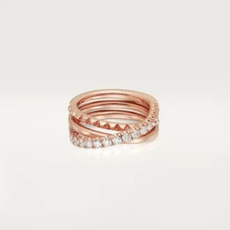 Etincelle De Cartier Ring – Rose Gold, Diamonds – Cartier