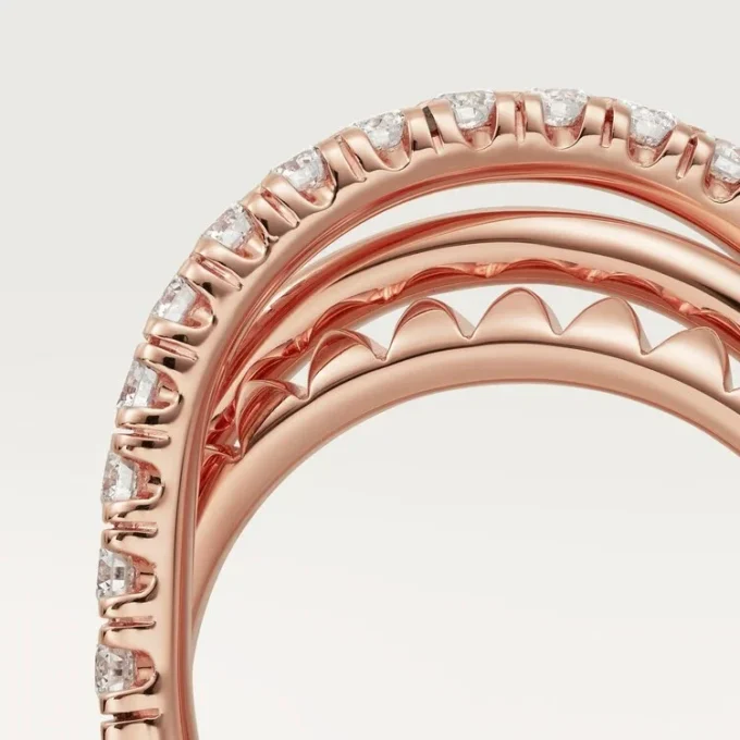 Etincelle De Cartier Ring – Rose Gold, Diamonds – Cartier Etincelle De Cartier Ring – Rose Gold, Diamonds – Cartier