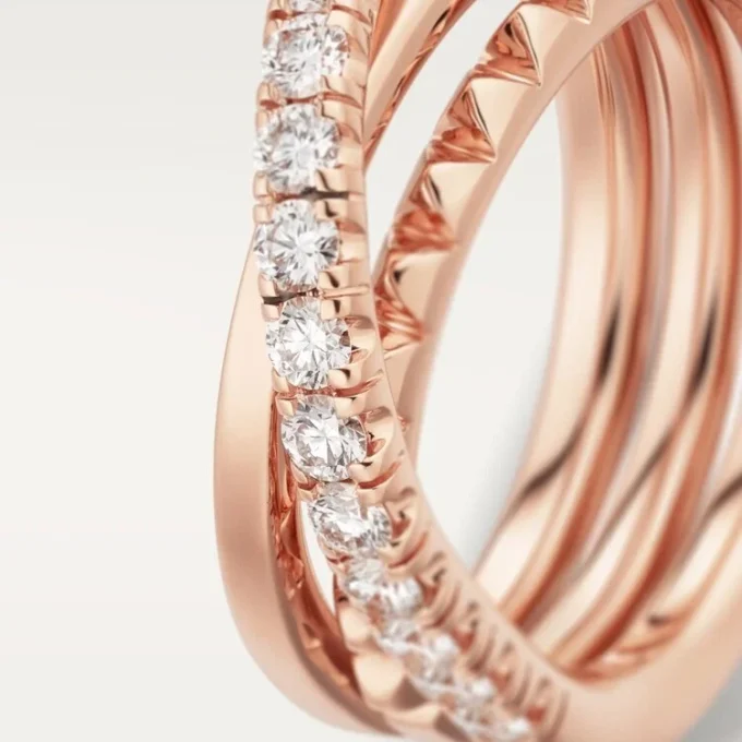 Etincelle De Cartier Ring – Rose Gold, Diamonds – Cartier Etincelle De Cartier Ring – Rose Gold, Diamonds – Cartier