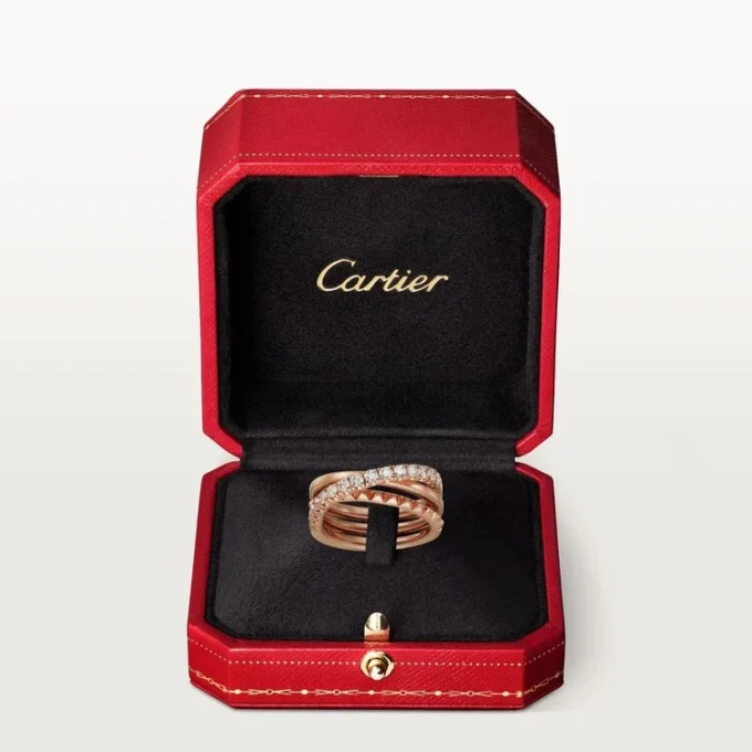 Etincelle De Cartier Ring – Rose Gold, Diamonds – Cartier Etincelle De Cartier Ring – Rose Gold, Diamonds – Cartier