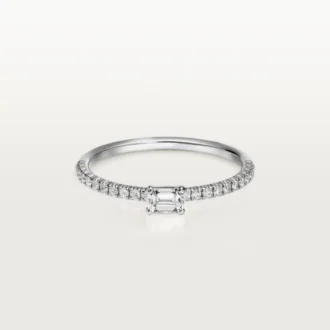 Etincelle De Cartier Ring – White Gold, Diamonds – Cartier Etincelle De Cartier Ring – White Gold, Diamonds – Cartier