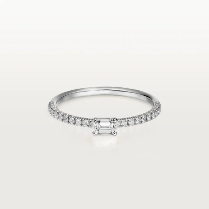 Etincelle De Cartier Ring – White Gold, Diamonds – Cartier