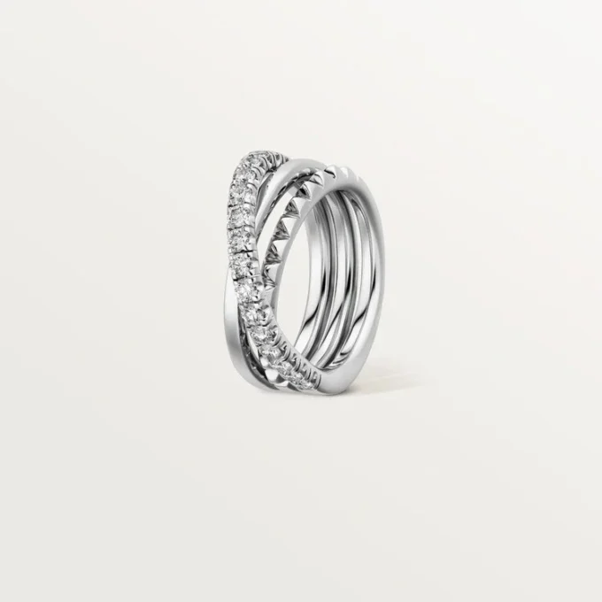 Etincelle De Cartier Ring – White Gold, Diamonds – Cartier Etincelle De Cartier Ring – White Gold, Diamonds – Cartier