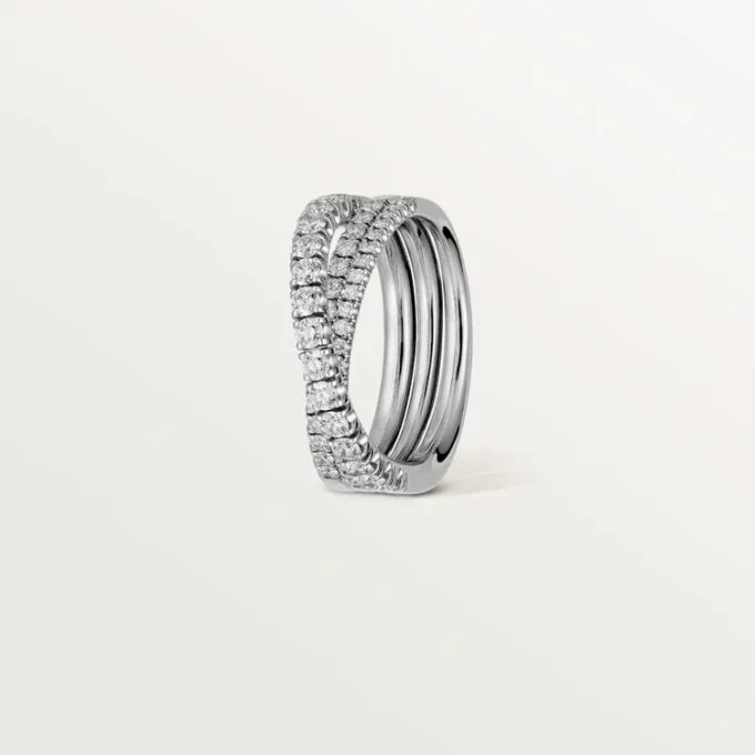 Etincelle De Cartier Ring – White Gold, Diamonds – Cartier Etincelle De Cartier Ring – White Gold, Diamonds – Cartier